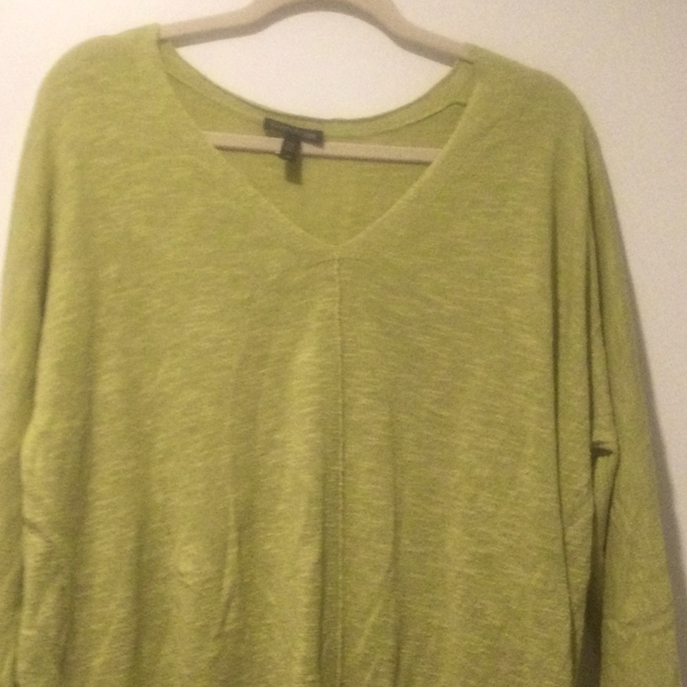 Eileen fisher, linen sweater, size large